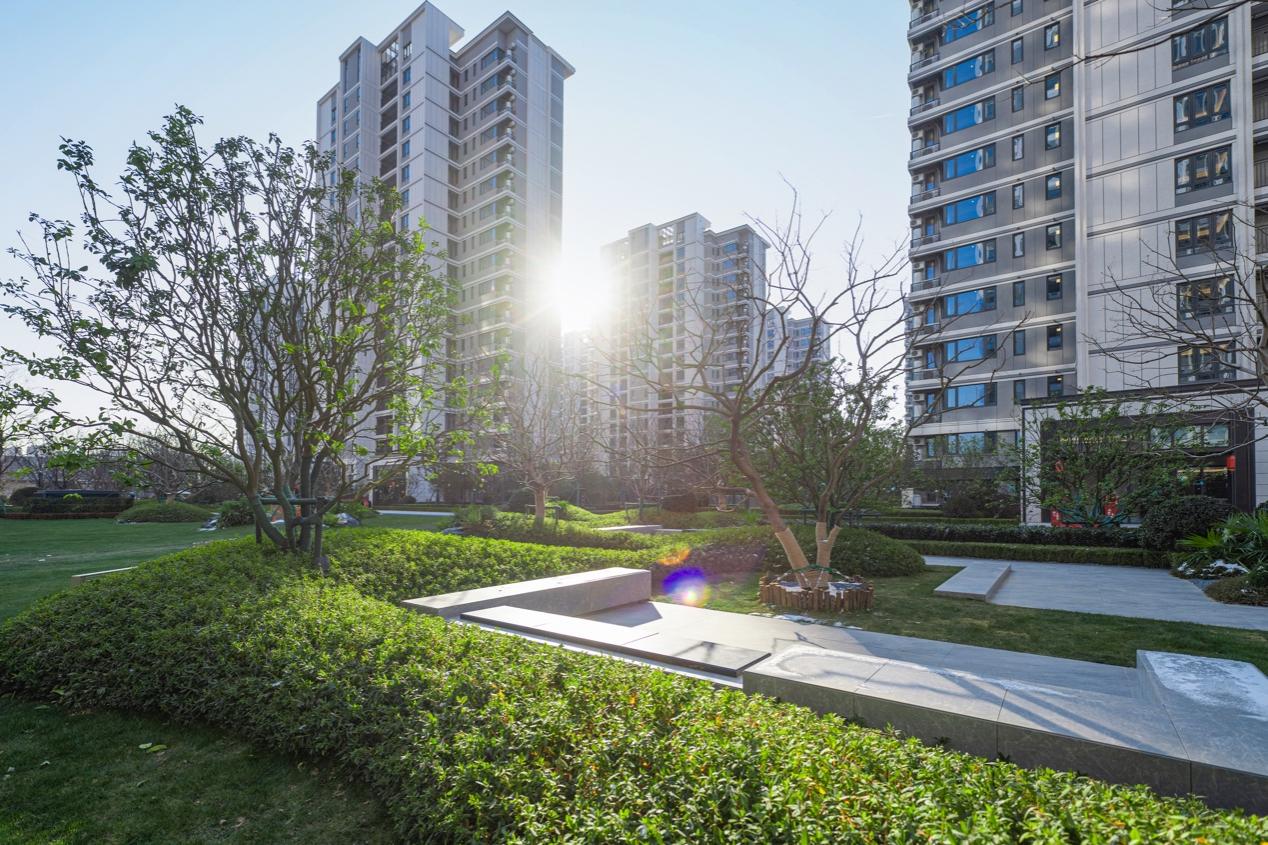 这个年底交付的小区 兑现了度假住宅景观(图7)