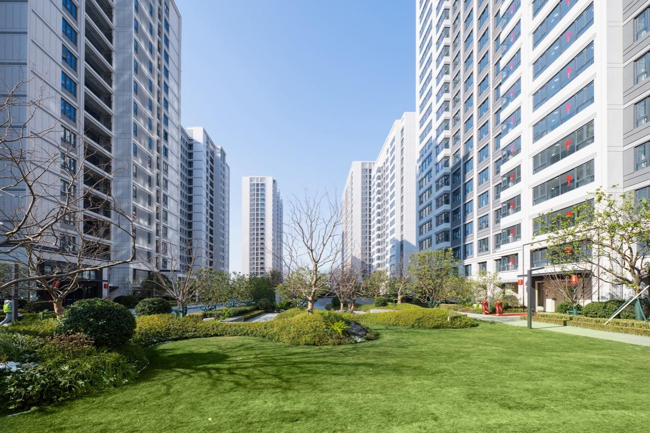 这个年底交付的小区 兑现了度假住宅景观(图8)