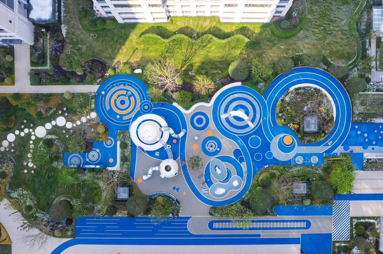 这个年底交付的小区 兑现了度假住宅景观(图10)