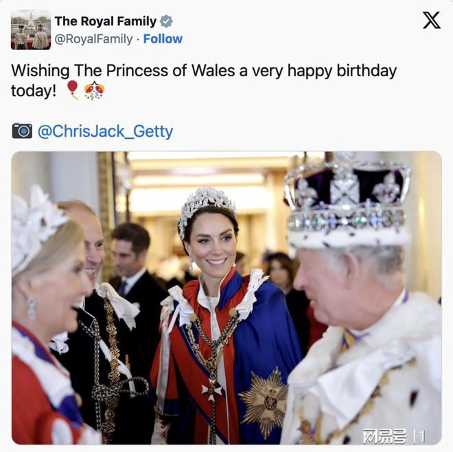 英王独家照片庆凯特王妃42岁生日(图2)