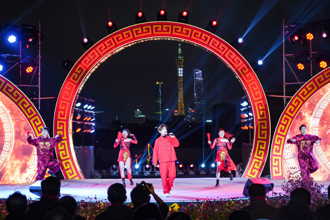 花海花开只为你来！2024海珠湿地元宵晚会温馨上演(图4)