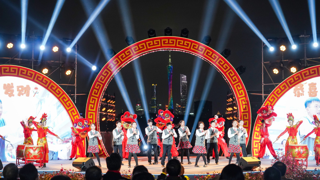 花海花开只为你来！2024海珠湿地元宵晚会温馨上演(图3)