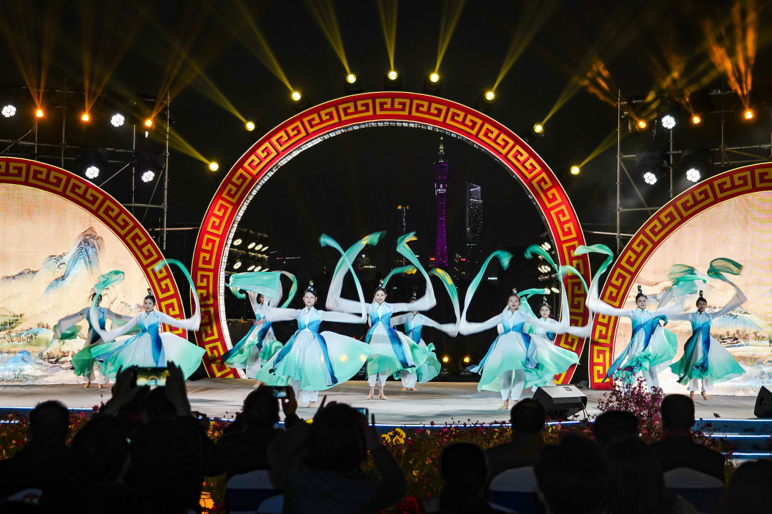 花海花开只为你来！2024海珠湿地元宵晚会温馨上演(图6)