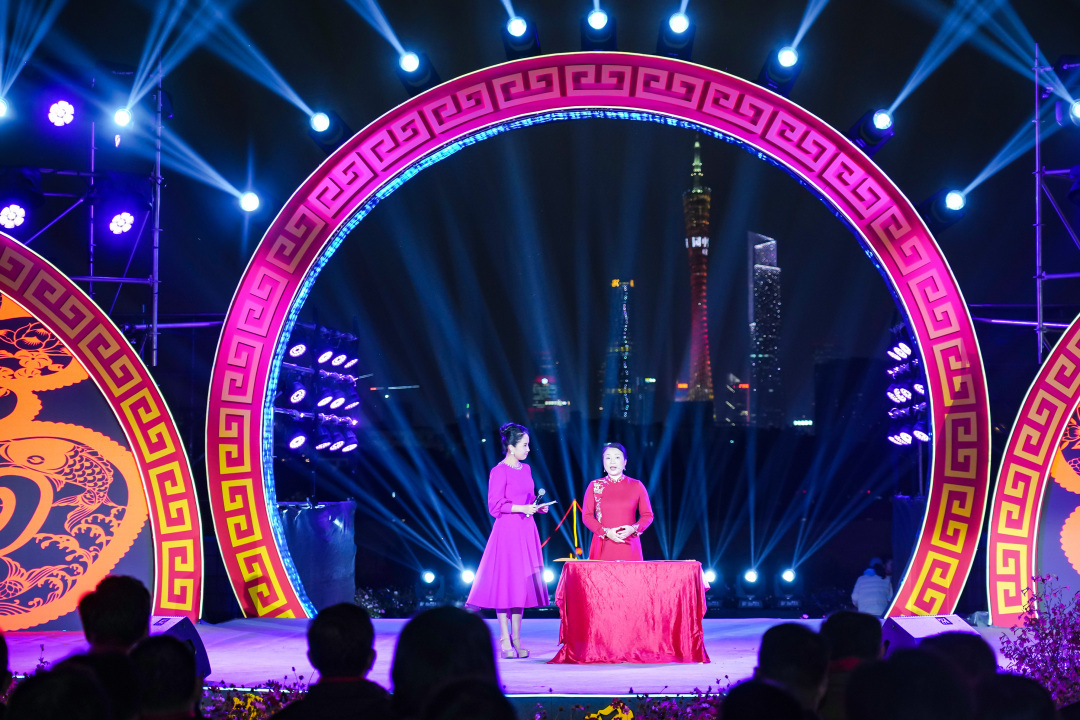 花海花开只为你来！2024海珠湿地元宵晚会温馨上演(图10)